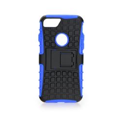 Puzdro gumené Apple iPhone 7/8/SE 2020 Plus Panzer čierno-modré