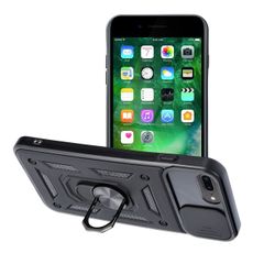 Puzdro gumené Apple iPhone 7/8 Plus Slide Armor čierne