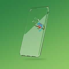 Puzdro gumené Apple iPhone 7/8/SE 2020 priehľadné vzor chameleón