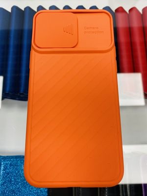 Puzdro gumené Apple iPhone 7/8/SE 2020 WIndow oranžové
