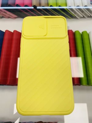 Puzdro gumené Apple iPhone 7/8/SE 2020 Window žlté