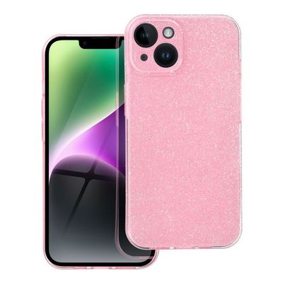 Puzdro gumené Apple iPhone 7/8/SE 2020 Clear Case Blink 2mm ružov