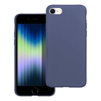 Puzdro gumené Apple iPhone 7/8/SE 2020 Matt tmavo-modré