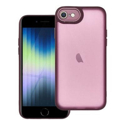 Puzdro gumené Apple iPhone 7/8/SE 2020 Variete bordové