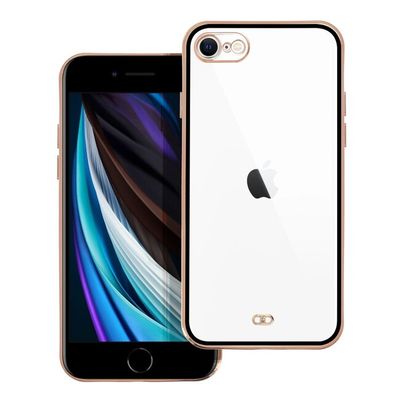 Puzdro gumené Apple iPhone 7/8/SE 2020/SE 2022 Lux čierne