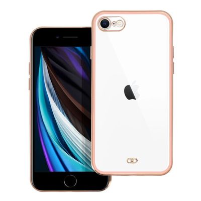 Puzdro gumené Apple iPhone 7/8/SE 2020/SE 2022 Lux ružové
