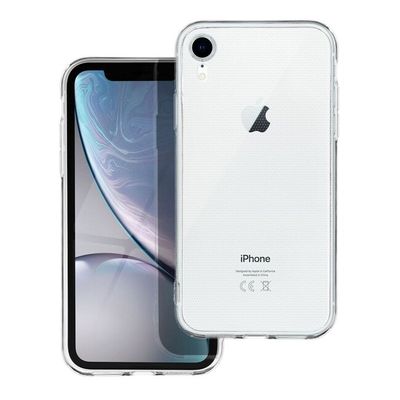 Puzdro gumené Apple iPhone XR Clear 2mm transparentné