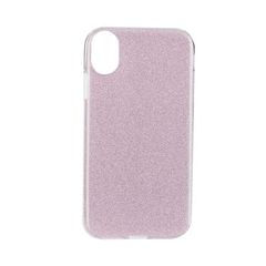 Puzdro gumené Apple iPhone XR Shining ružové PT