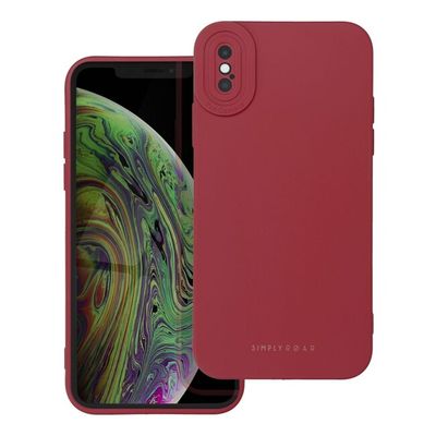Puzdro gumené Apple iPhone X/XS Roar Luna červené