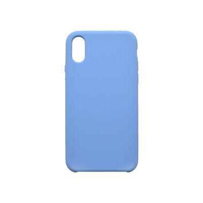 Puzdro gumené Apple iPhone X/XS Silicon modré