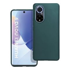 Puzdro gumené Huawei Nova 9/Honor 50 Matt tmavo-zelené