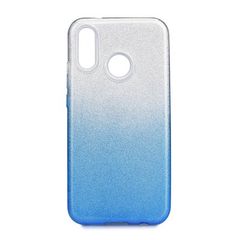 Puzdro gumené Huawei P20 Lite Shining modré PT