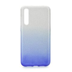 Puzdro gumené Huawei P20 Pro Shining transparentno-modré PT