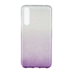 Puzdro gumené Huawei P20 PRO Shining transparentro-fialové PT