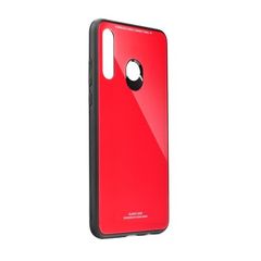 Puzdro gumené Huawei P30 Lite Glass červené