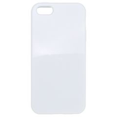 Puzdro gumené Apple iPhone 5/5C/5S/SE biele