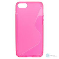 Puzdro gumené Apple iPhone 5/5C/5S/SE ružové