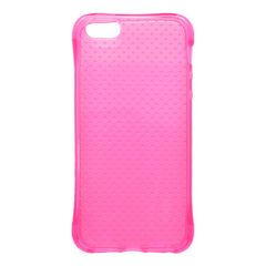 Puzdro gumené Apple iPhone 5/5C/5S/SE Hockey ružové