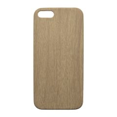 Puzdro gumené Apple iPhone 5/5C/5S/SE svetlé drevo