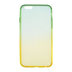Puzdro gumené Apple iPhone 6/6S zeleno-žlté