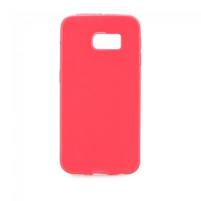 Puzdro gumené Samsung G925 Galaxy S6 Edge Jelly Bright ružové PT