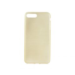 Puzdro gumené Apple iPhone 7/8/SE 2020 Jelly Case Brush zlaté PT