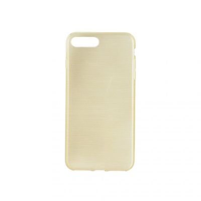 Puzdro gumené Apple iPhone 7/8/SE 2020 Jelly Case Brush zlaté PT