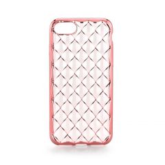 Puzdro gumené Apple iPhone 7/8/SE 2020 Luxury ružovo-zlaté PT