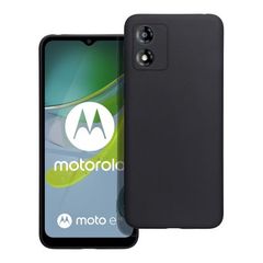 Puzdro gumené Motorola E13 Matt čierne