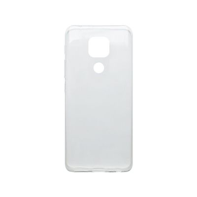 Puzdro gumené Motorola G9 Play transparentné