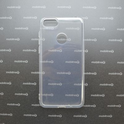 Puzdro gumené Motorola Moto E6 Play transparentné