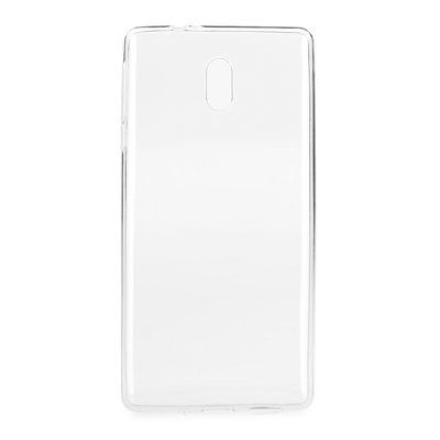 Puzdro gumené Nokia 3.1 Ultra Slim transparentné PT