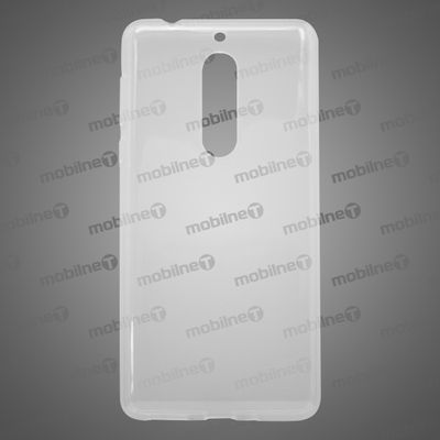 Puzdro gumené Nokia 5 transparentné