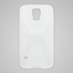 Puzdro gumené Samsung G900 Galaxy S5 transparentné