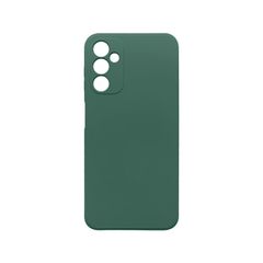 Puzdro gumené Samsung A145 Galaxy A14 Fiber tmavo-zelené
