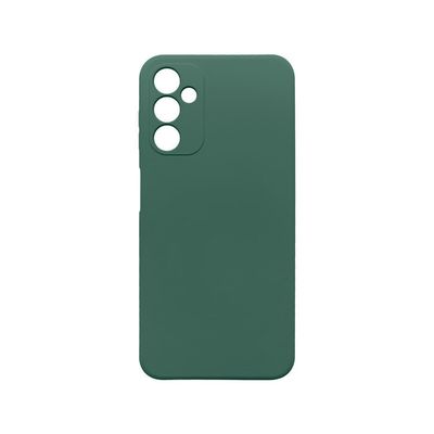 Puzdro gumené Samsung A145 Galaxy A14 Fiber tmavo-zelené