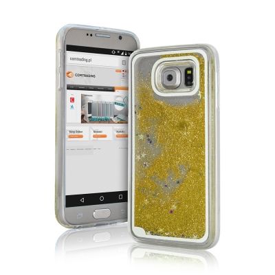 Puzdro gumené Samsung A217 Galaxy A21s Liquid Case zlaté
