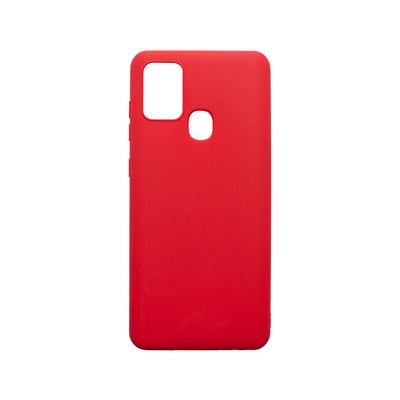 Puzdro gumené Samsung A217 Galaxy A21s matné červené