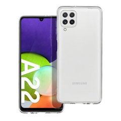 Puzdro gumené Samsung A225 Galaxy A22 Clear 2mm transparentné