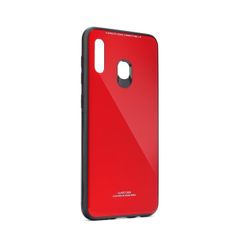 Puzdro gumené Samsung A205/A305 Galaxy A20/A30 Glass červené