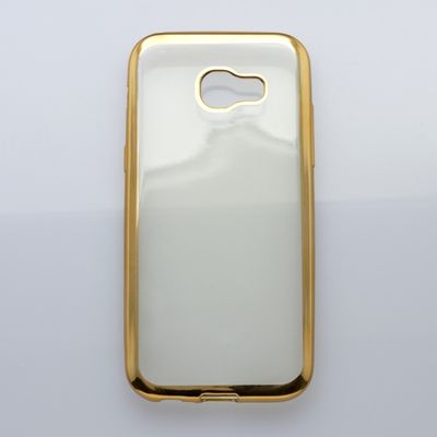 Puzdro gumené Samsung A320 Galaxy A3 2017 zlaté