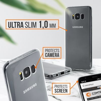 Puzdro gumené Samsung A426 Galaxy A42 Ultra Slim 1,0mm transpare