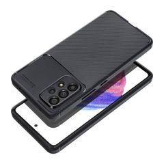 Puzdro gumené Samsung A556 Galaxy A55 5G Carbon Premium čierne