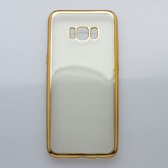 Puzdro gumené Samsung G955 Galaxy S8 Plus zlaté