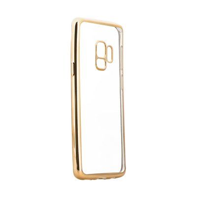 Puzdro gumené Samsung G960 Galaxy S9 Electro Jelly zlaté PT