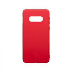 Puzdro gumené Samsung G970 Galaxy S10e červené