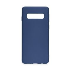 Puzdro gumené Samsung G973 Galaxy S10 Forcell Soft tmavě modré