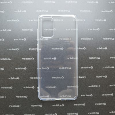 Puzdro gumené Samsung G985 Galaxy S20 Plus transparentné