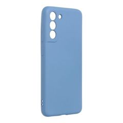 Puzdro gumené Samsung G990 Galaxy S21 FE Silicone Lite modré
