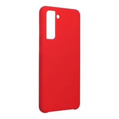 Puzdro gumené Samsung G990 Galaxy S21 Silicon červené